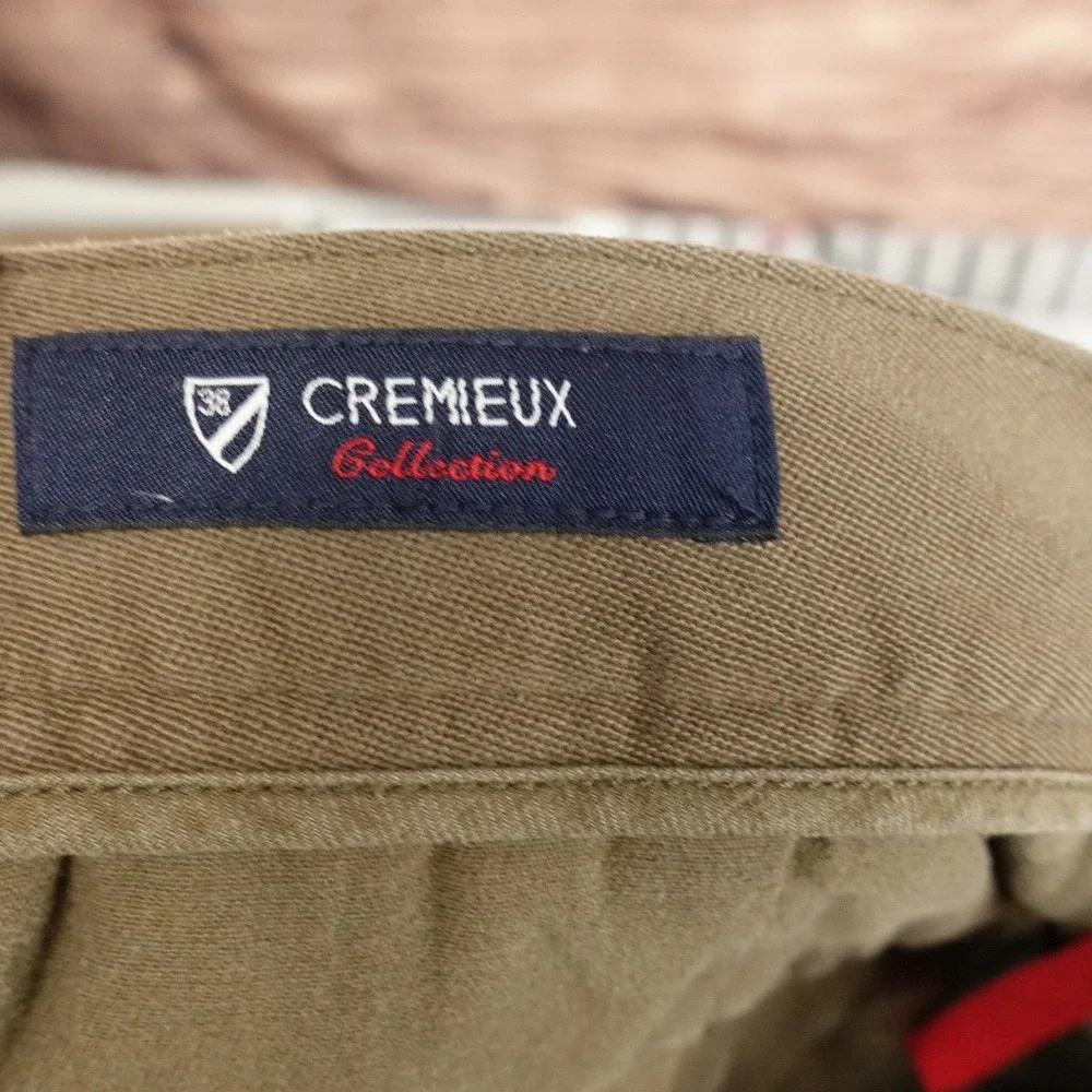 Cremieux Collection Cargo Pants Mens 38x29 Brown Regular Fit Pockets